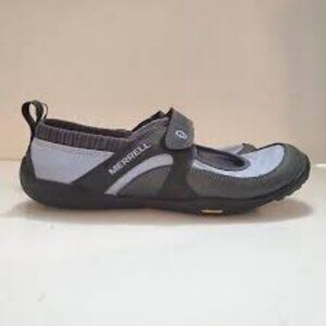 Merrell  Performance Mary Jane Shoes Slip On, Grey  Kid Size 7   NEW